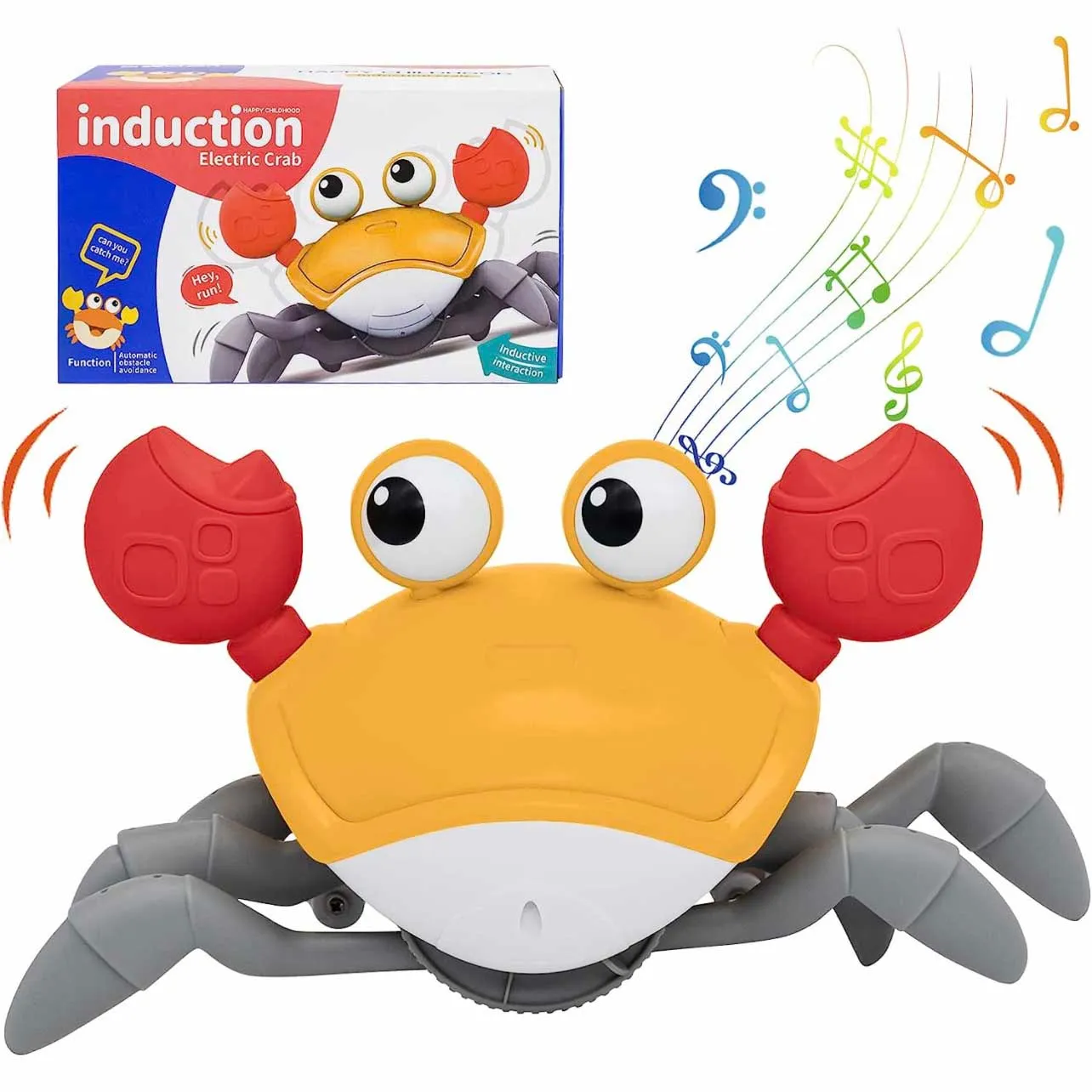 Children Gesture Electric Sensor Crab Toy Color-A big image 1