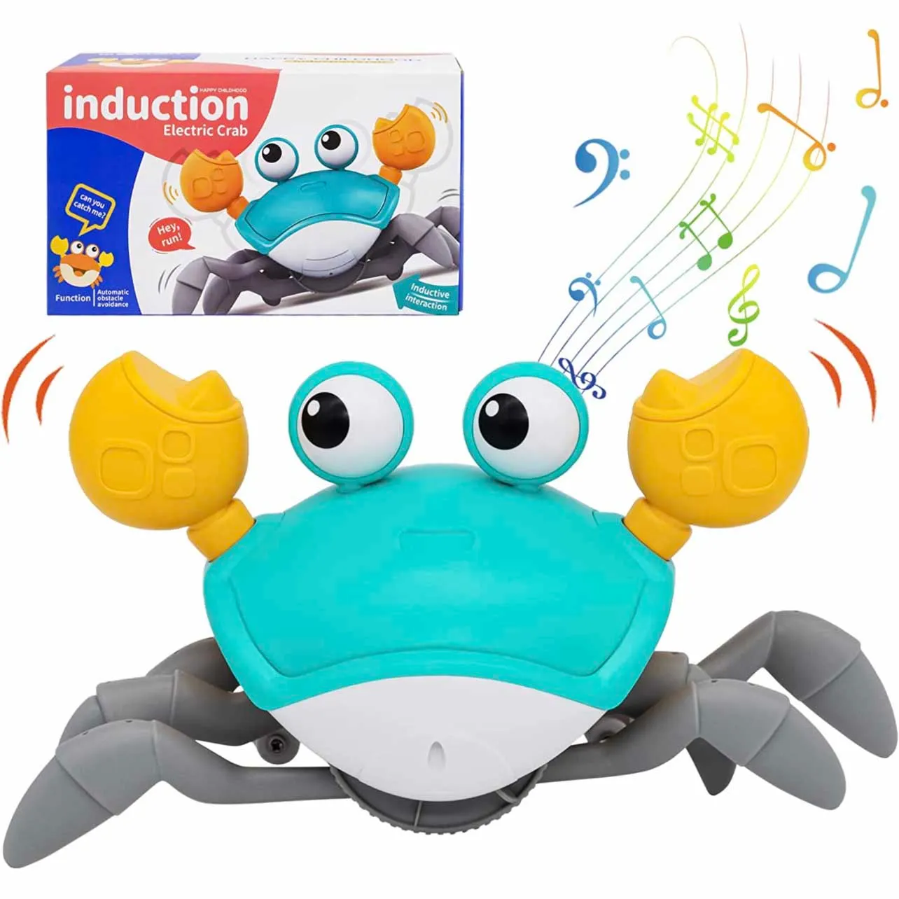 Children Gesture Electric Sensor Crab Toy Color-B