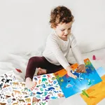 10pcs Children's Scene Sticker Book with Creative DIY and Enhanced Hands-On Ability  image 5