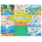10pcs Children's Scene Sticker Book with Creative DIY and Enhanced Hands-On Ability Color-A