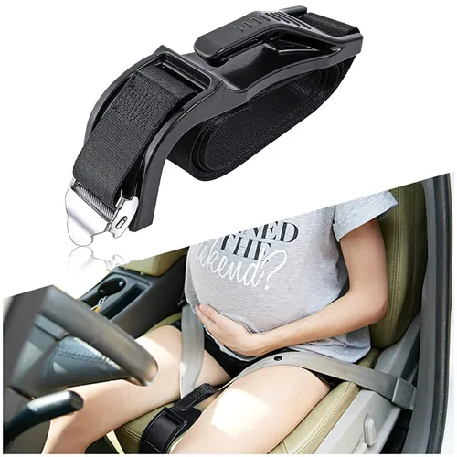 Adjustable Car Maternity Seat Belt with Safety Buckle and Crash-resistant Strap