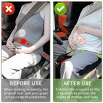 Adjustable Car Maternity Seat Belt with Safety Buckle and Crash-resistant Strap  image 5