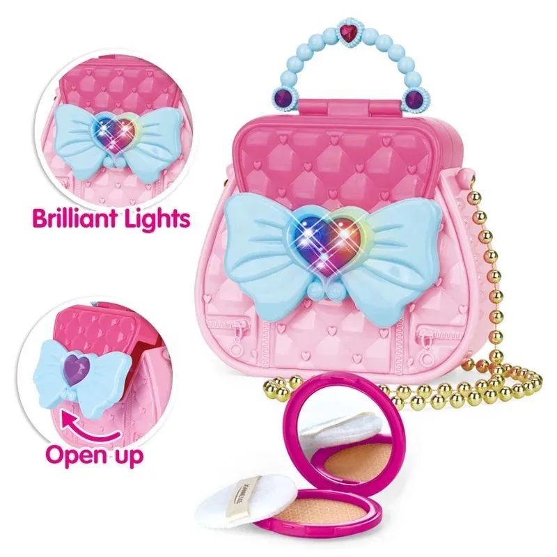 17-Piece Pretend Makeup Jewelry Set for Girls   image 3