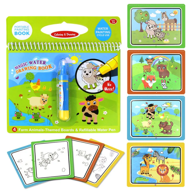 Children’s Colorful Doodle Sketchbook Color-E