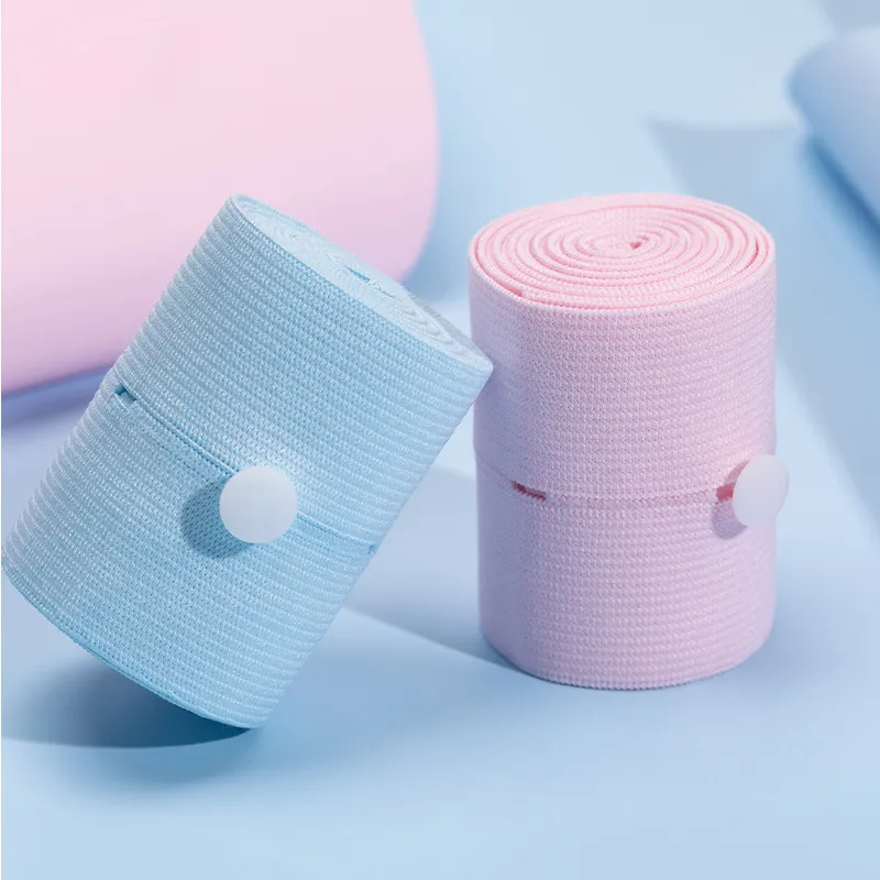 2pcs Elastic Maternity Belly Bands with Adjustable Buckles for Fetal Heart Monitoring Multi-color image 2