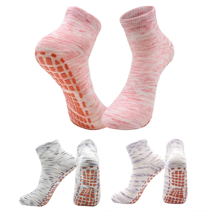 3 Pairs Comfortable And Breathable Women's Postpartum Socks - Anti-Slip Floor, Yoga, Fitness Socks With Warmth