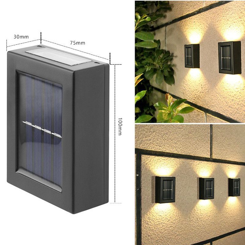 

Outdoor Solar Step Lights for Stairways, Hallways, and Courtyards - Decorative LED Lighting
