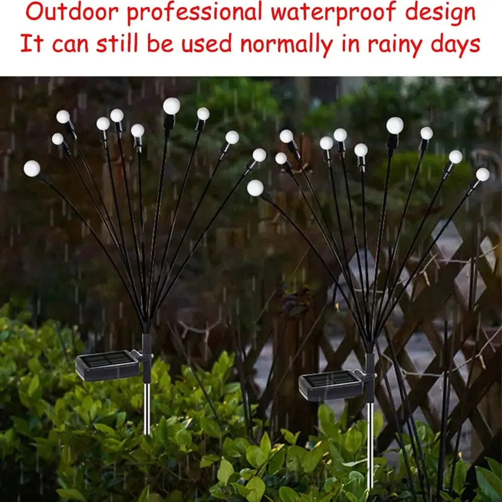  Christmas Garden Solar Light 10Bulbs 1Pack -Decorative Warm Light Ten Small Bulb Decorative Lights  image 6