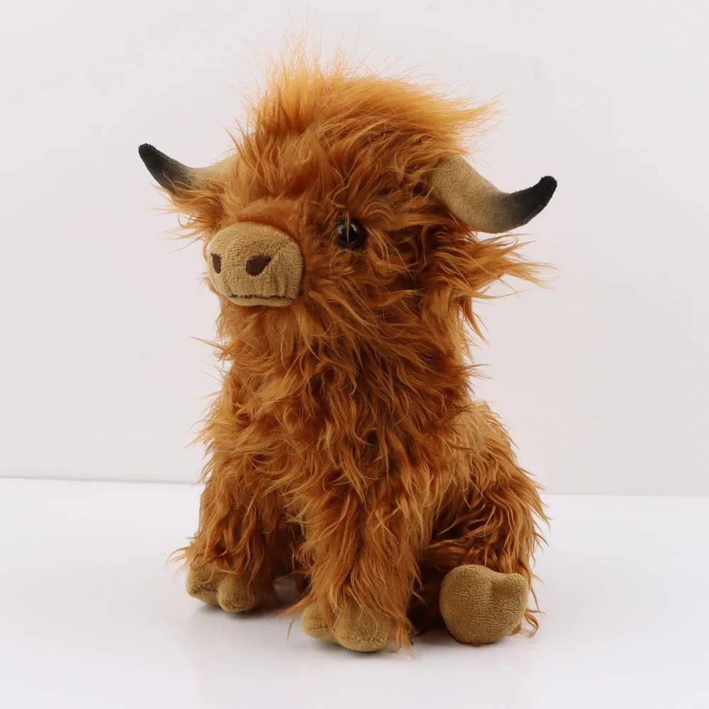 Brinquedo de vaca de pelúcia escocês Highland Cor-A image 4