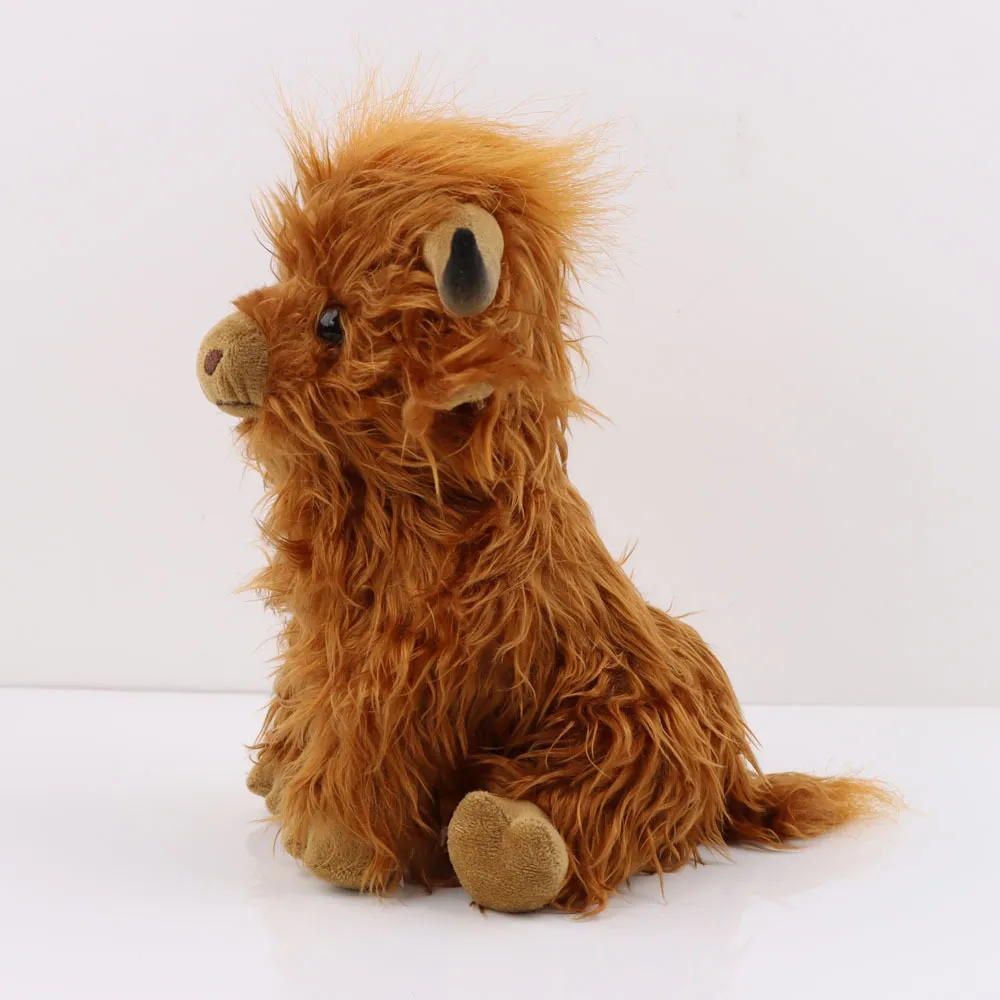 Brinquedo de vaca de pelúcia escocês Highland Cor-A image 5