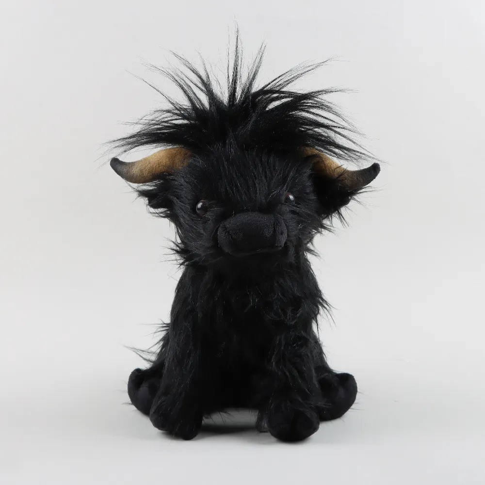 Brinquedo de vaca de pelúcia escocês Highland Cor-D