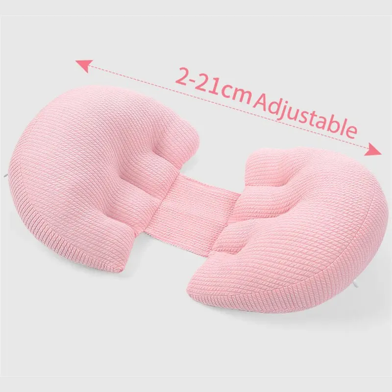 Multi-Functional U-Shaped Maternity Pillow for Lumbar Support and Side Sleeping Color-A image 5