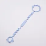 Baby Silicone Anti-Lost Chain for Pacifiers, Bottles, Cups, and Toys Color-D