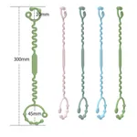 Baby Silicone Anti-Lost Chain for Pacifiers, Bottles, Cups, and Toys  image 2