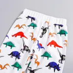 2-piece Toddler Boy Dinosaur Print Pullover Sweatshirt and Elasticized Pants Set  image 6