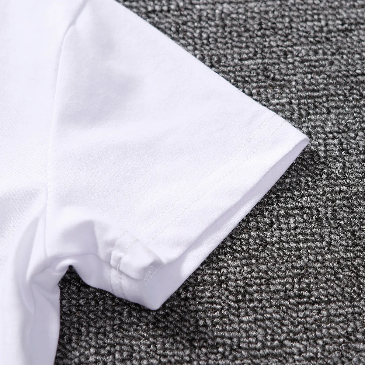 Dia Nacional 2 unidades Criança Menino Com furos Avant-garde conjuntos de camisetas Branco image 4
