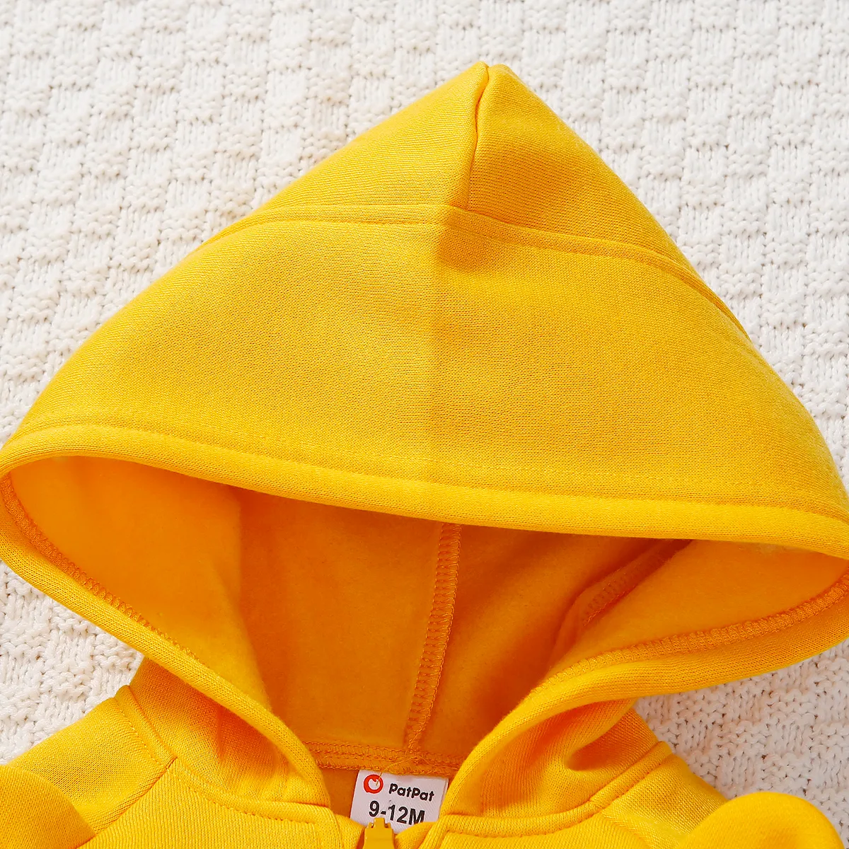 Bebé Unissexo Hipertátil/3D Tigre Infantil Manga comprida Blusões e casacos Amarelo image 3
