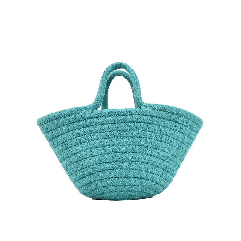 Woven Solid Handbag for Mom and Me  image 2