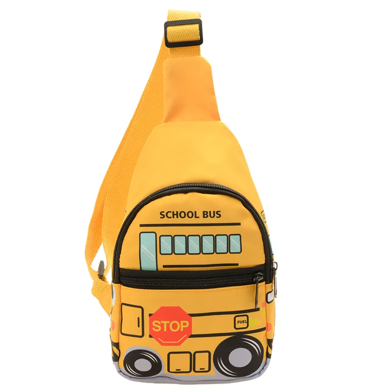 Toddler/Kid Little Bus Print Chest Bag