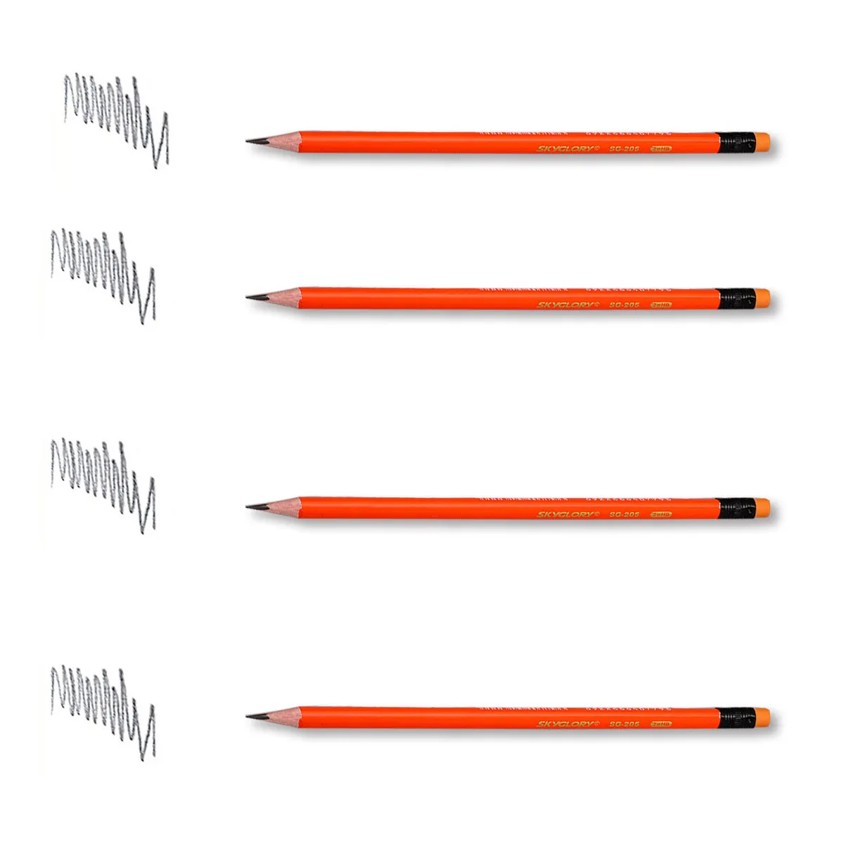 12-pack Wood Pencils Office School Home Students Stationery Supplies  image 3