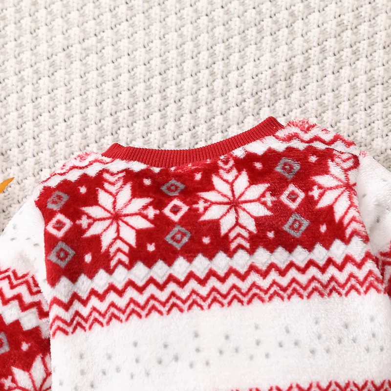 Weihnachten Baby Unisex Avantgardistisch Langärmelig Sweatshirts rot big image 1