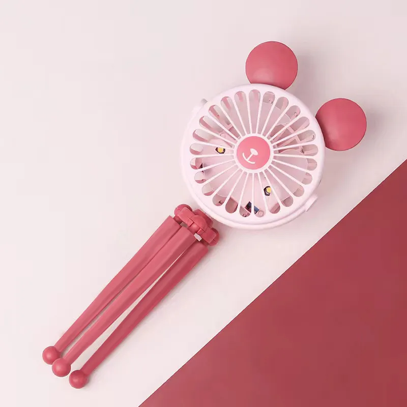 

Mini Stroller Fan Clip-on Portable Handheld Fan USB Charging with Night Light for Car Seat Crib Bike Treadmill Bedroom