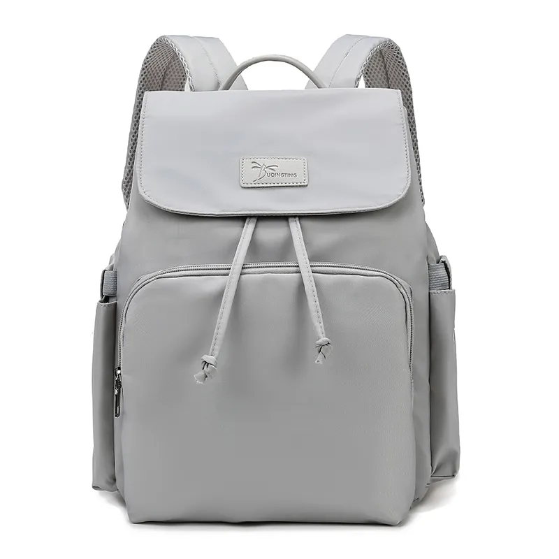 Multi-compartment Diaper Bag Backpack Large Capacity Multifunction Mommy Maternity Bag Backpack Grey big image 1