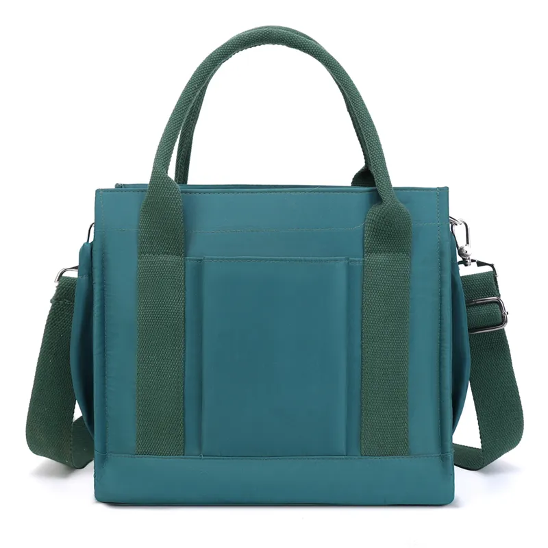 Diaper Bag Tote Mom Bag Large Capacity Multifunction Handbag with Adjustable Shoulder Strap Green