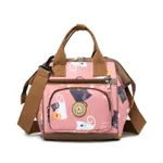 Multifunctional Mommy Bag Large Capacity Diaper Bag Handbag Pink