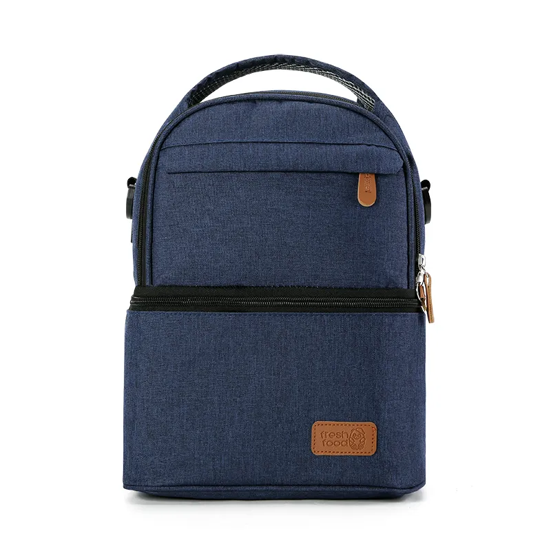 Baby Diaper Bag, Multifunctional Backpack Large Capacity Mummy Bag Blue