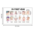 Baby Frame My First Year Photo Moments Baby Keepsake Picture Frame Nursery Decor Baby Milestone Picture Frames  image 1