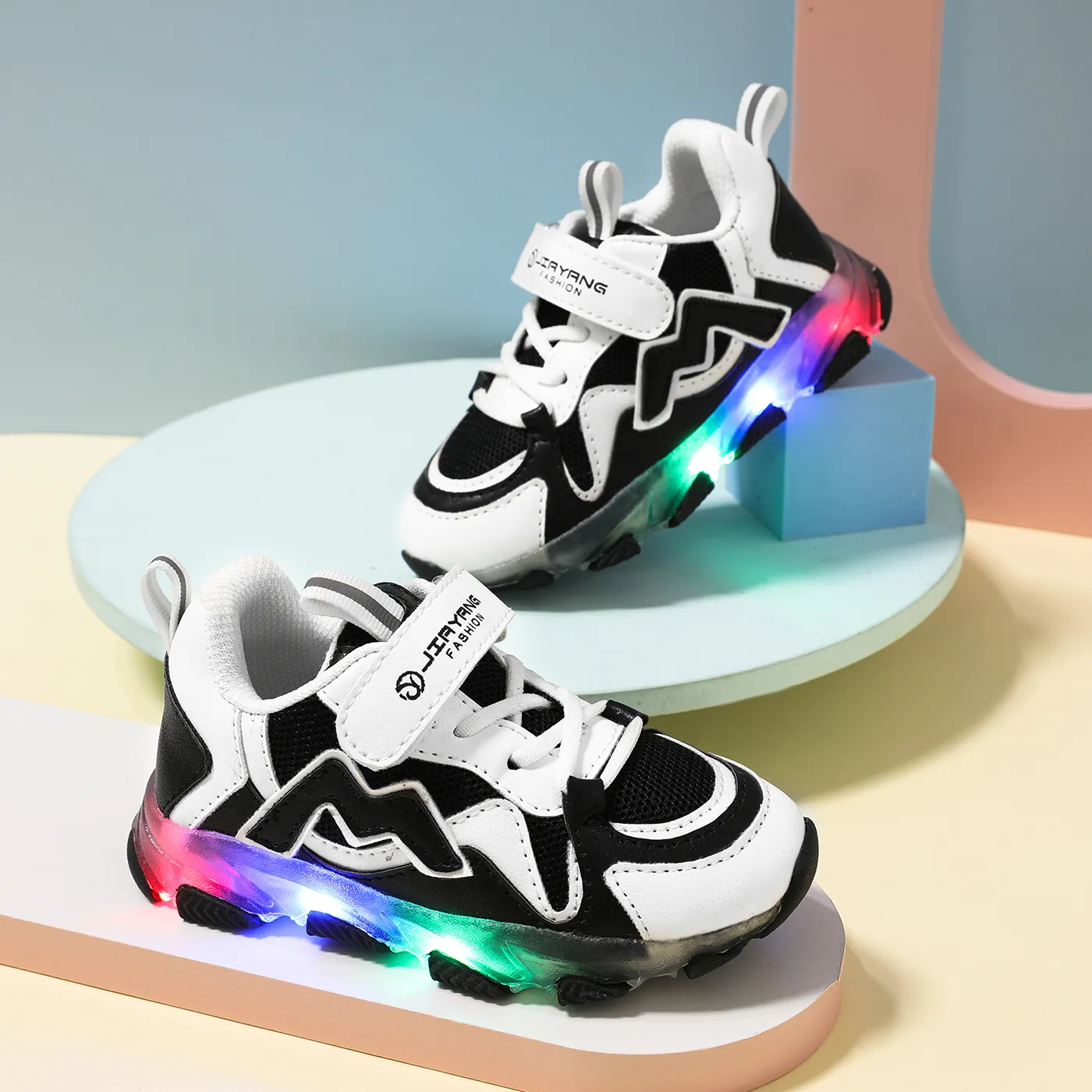 Toddler Two Tone LED Sneakers