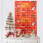 Christmas Shimmer Wall Panels Backdrop Decor Multicolor Glitter Panels Curtain Party Decorations Red