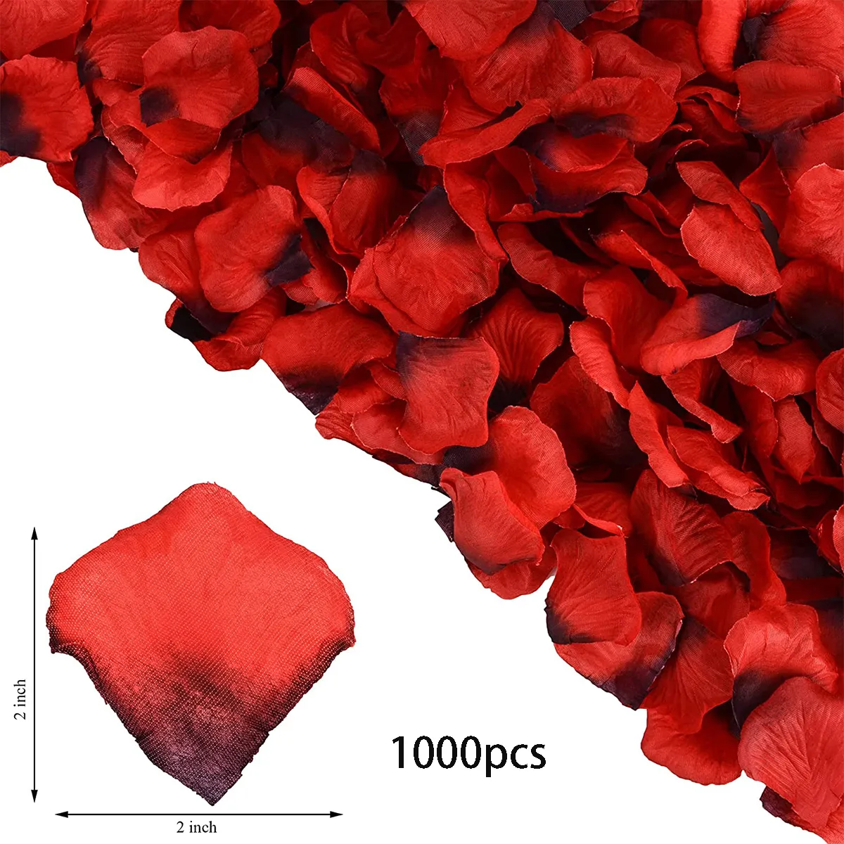 1000pcs Silk Rose Petals Wedding Flower Decoration Valentine's Day Romantic Night Party Decoration  image 2