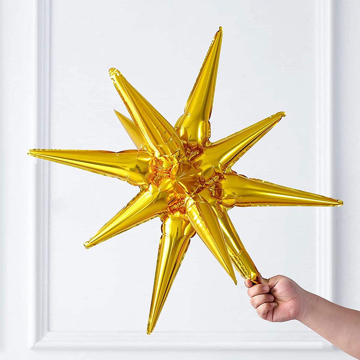 1 Pack Exploding Star Balloons Golden Star Cone Balloons Birthday Party Decoration Supplies