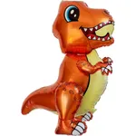4D Dinosaur Inflatable Balloons Wedding Baby Shower Birthday Party Decoration Supplies Baby Toys Gift  Orange