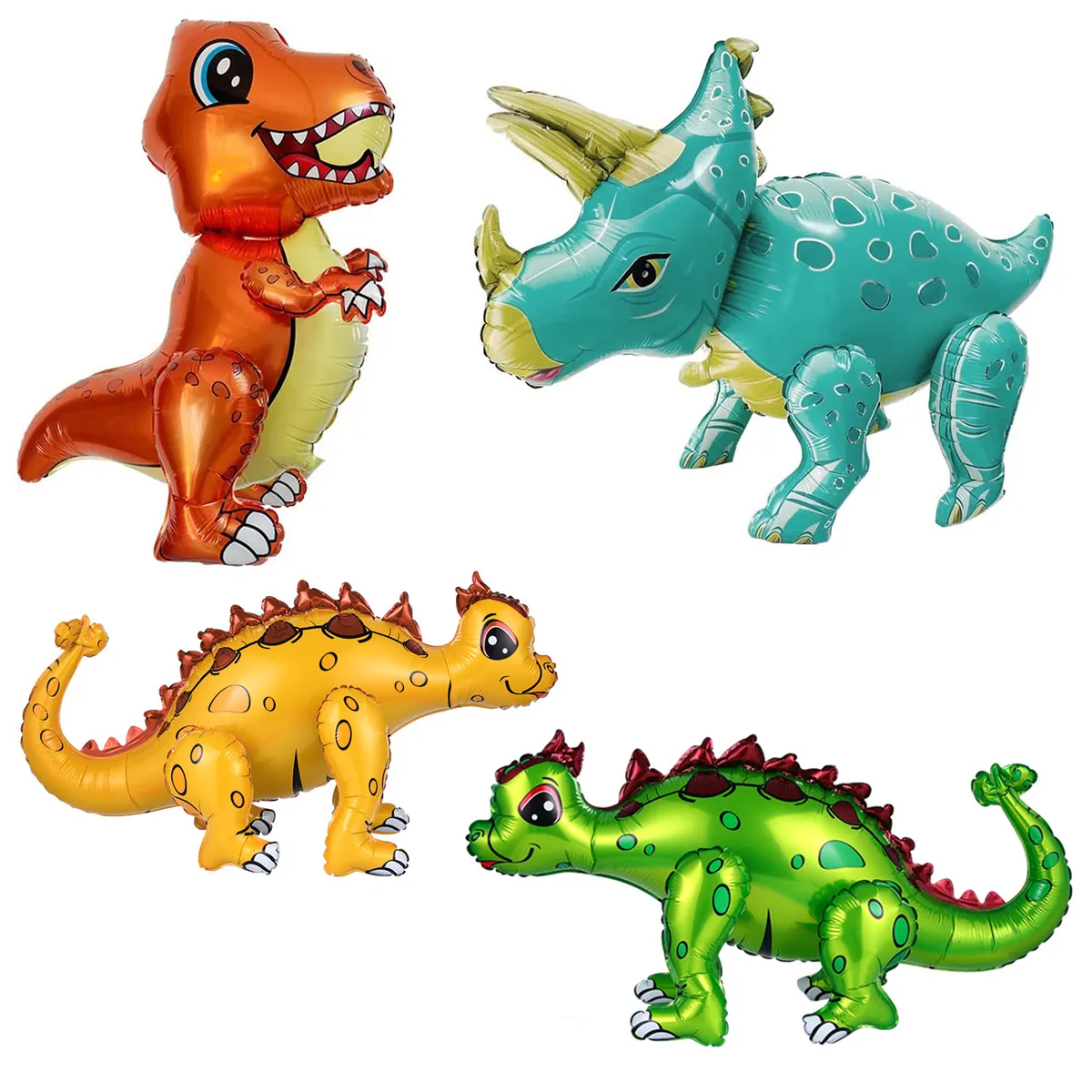 4D Dinosaur Inflatable Balloons Wedding Baby Shower Birthday Party Decoration Supplies Baby Toys Gift   image 2
