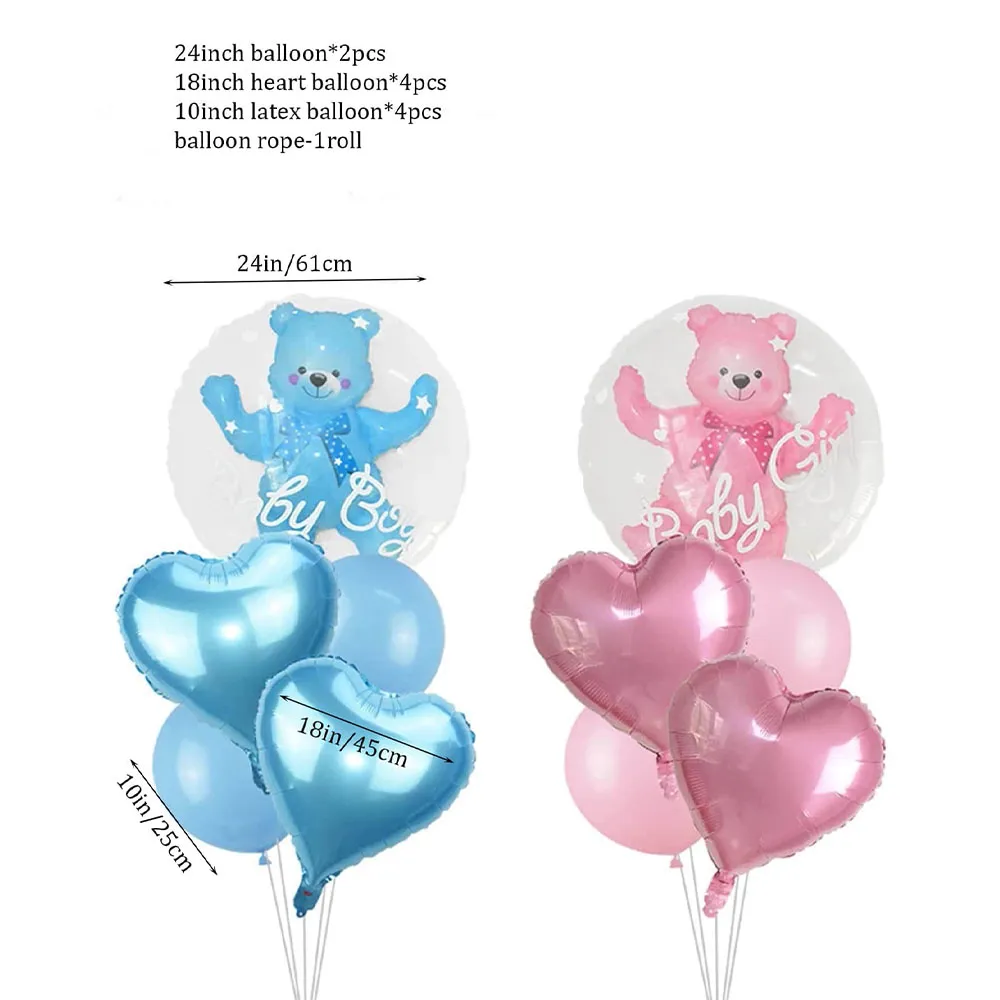 Celebration Gender Reveal Party Pack for Babies Dark Pink
