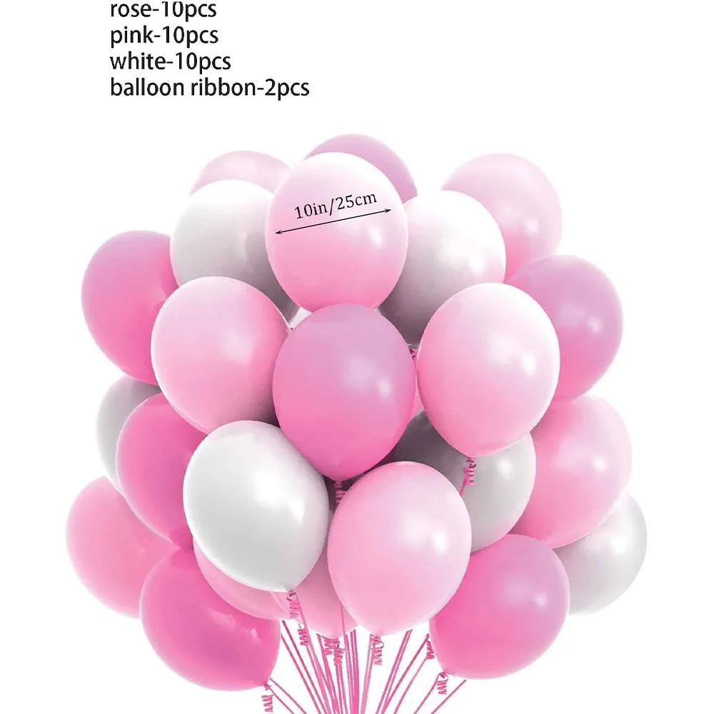 Cute Polka Dot /Heart-shaped 
 Party Balloon birthday  big image 1