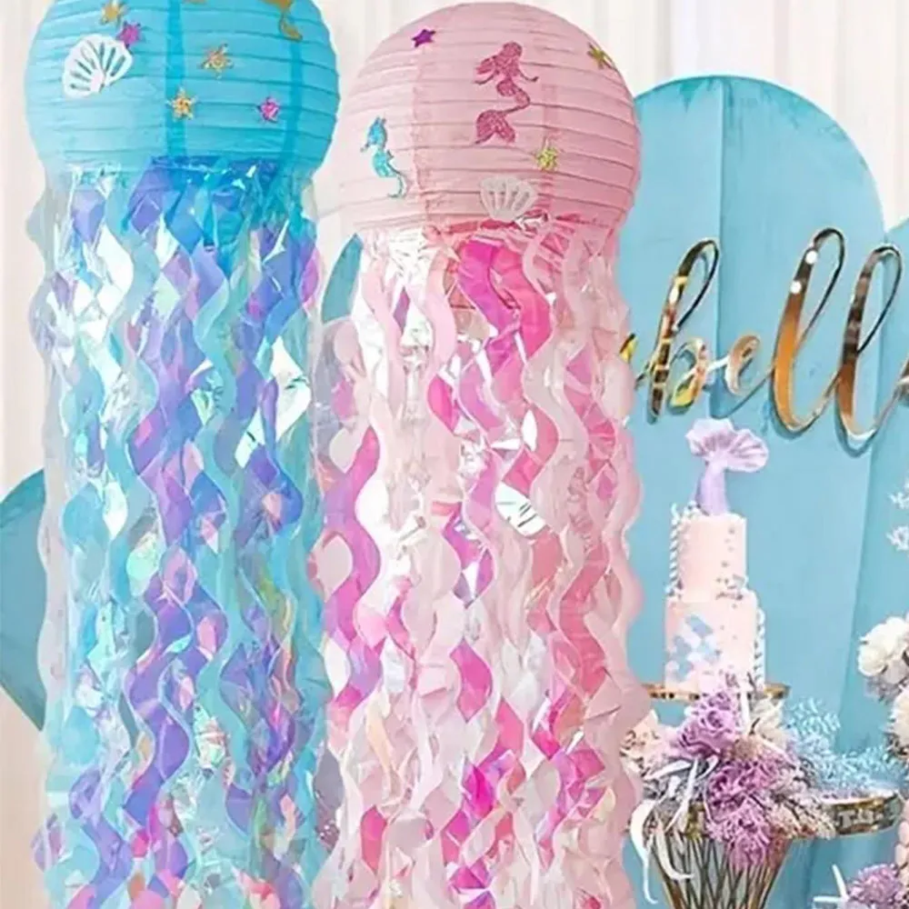 Cute Unicorn, Sunflower, Bow, and Jellyfish Party Decoration