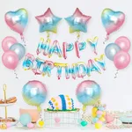 47pcs Tie-Dye Birthday Party Balloon Set  image 2