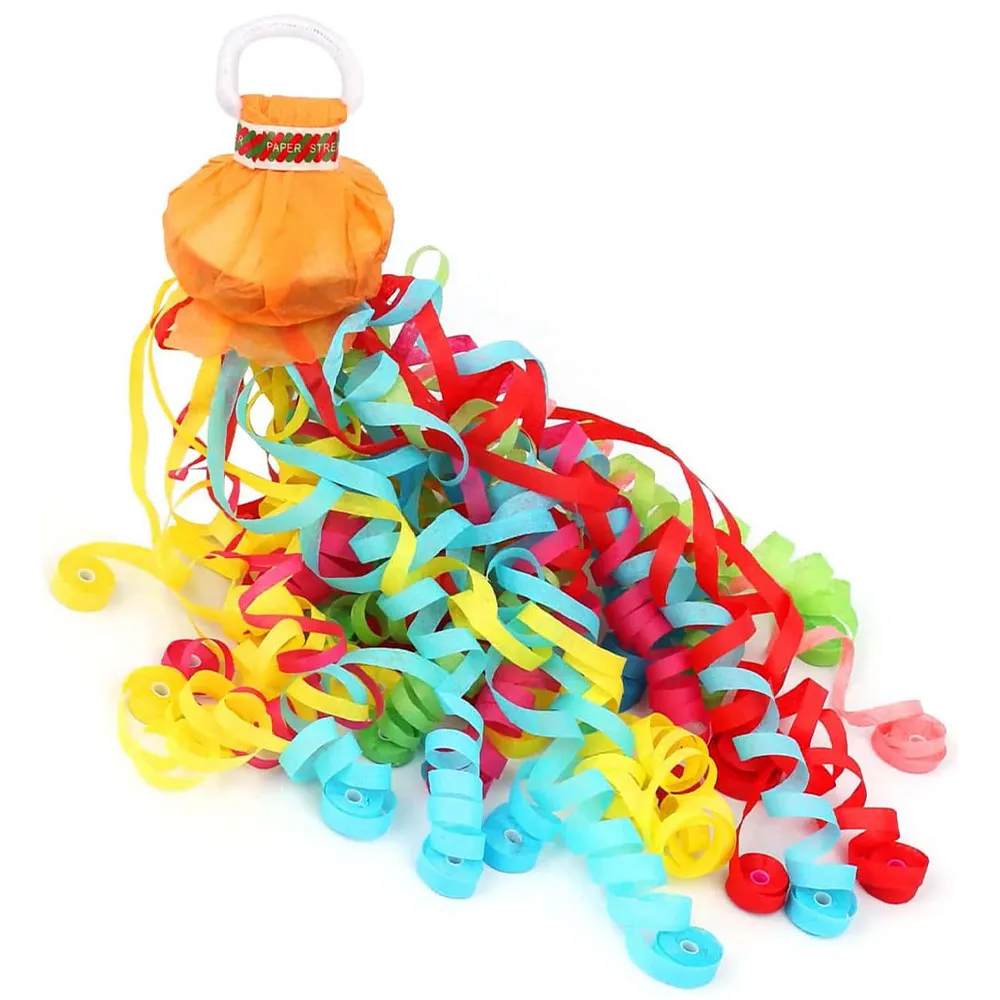 Random Color Pack Handheld Confetti Ribbon Atmosphere Enhancers Multicolore big image 1