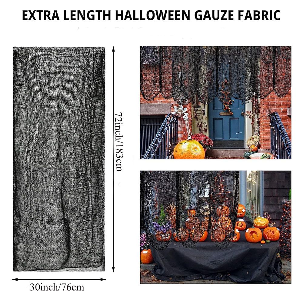 

One Piece of Halloween Sheer Mesh Fabric