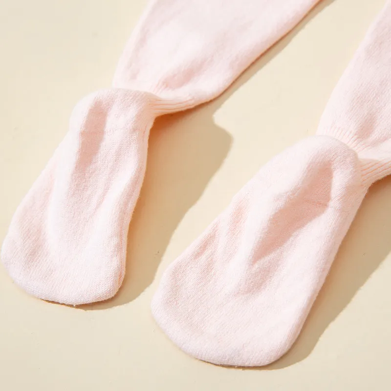 Baby Girl Rabbit Graphic Solid Leggings   image 5
