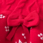 Baby Girl Christmas Sweet Sweater Dress   image 3