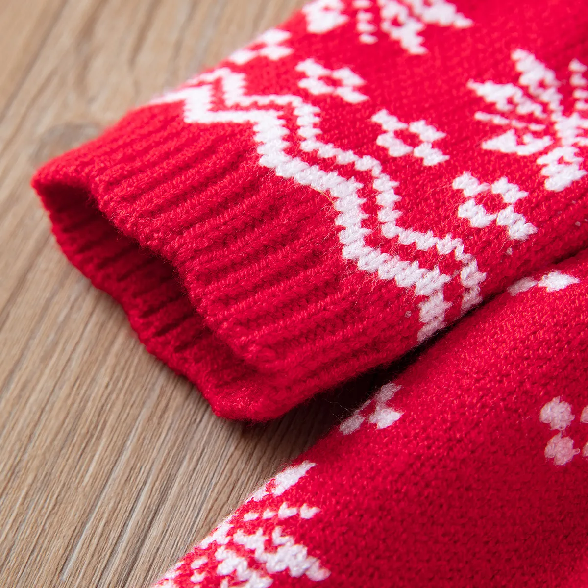 Baby Girl Christmas Sweet Sweater Dress   image 5
