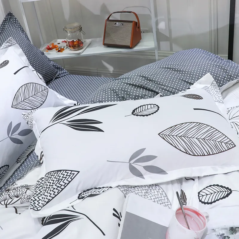 Plant Print Bedding Set Including Duvet Cover & Pillow Cases  big image 5