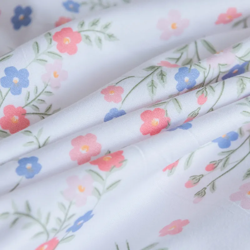 Allover Floral Print Bedding Set Including Duvet Cover & Pillow Cases big image 5