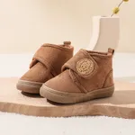 Toddler &Kids Basic Velcro Snow Boots Khaki