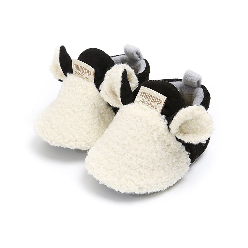 

Baby & Toddler 3D Animal-shaped Furry Prewalker Shoes